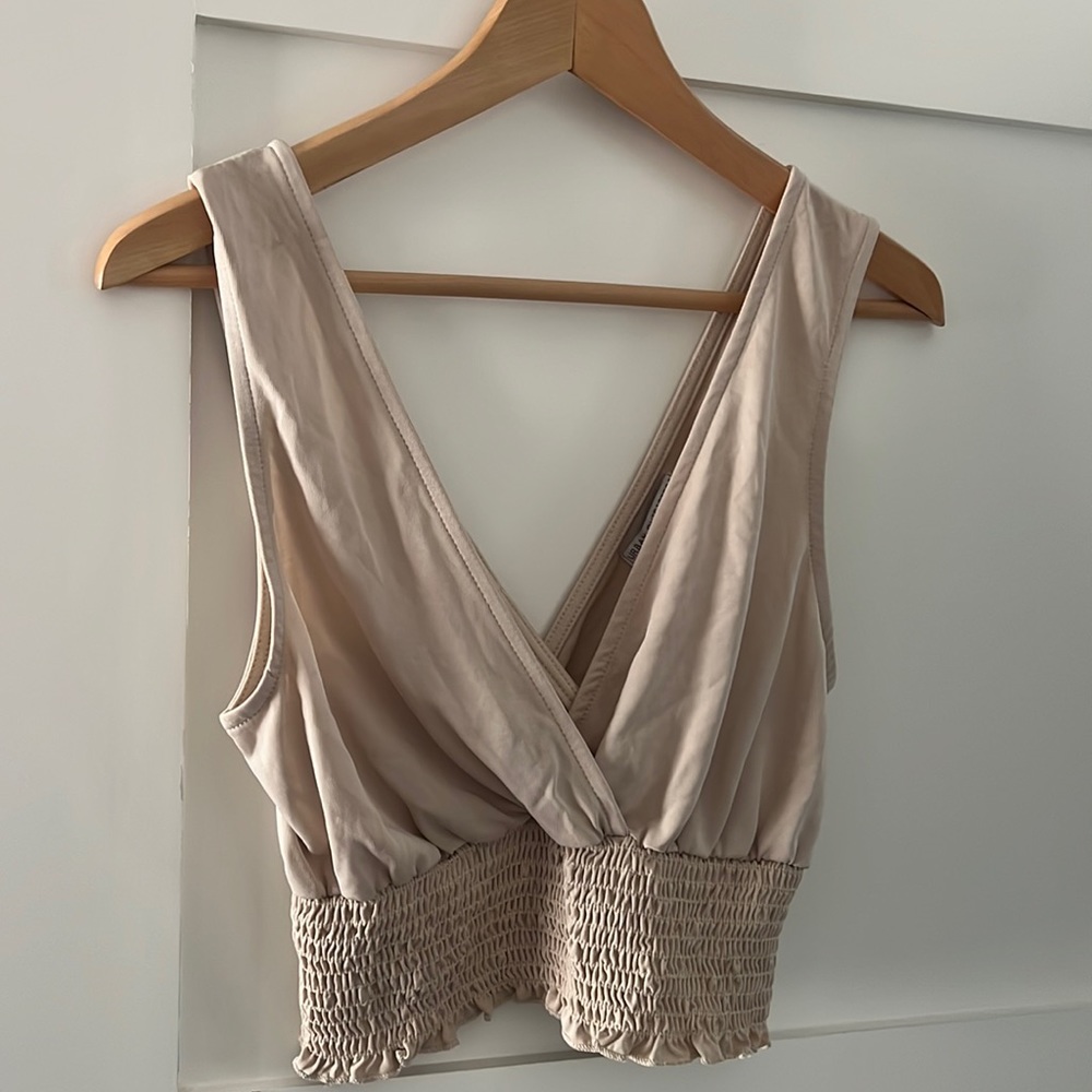 Urban Outfitters beige bralette, size Small